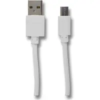 2GO 795202, 1 m, USB B, Micro-USB B, Weiß
