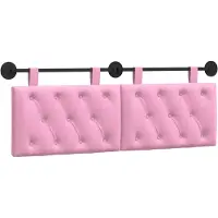 Syfax Hängendes Kopfteil Rosa Stoff