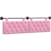 Syfax Hängendes Kopfteil Rosa Stoff