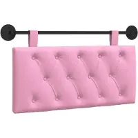 Syfax Hängendes Kopfteil Rosa Stoff
