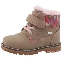 Tom Tailor Winterboots , Mädchen, Gr. 21, beige, rosa, Lederimitat, Glitzer, Schuhe Winterboots, mit Tex-Ausstattung