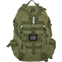 Offlander Survival Trekker Rucksack, Modell OFF_CACC_34GN, grün, 25 Liter