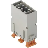 ILME Stifteinsatz, MIXO, 1ME, CX 05 SHM 5P+PE, Silber, SQUICH, 16A, 400V