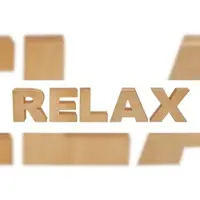 Erst-Holz Handgefertigter ‚ÄûRELAX‚Äú-Schriftzug Buche Echtholz Holzbuchstaben Dekoration 40.11-003