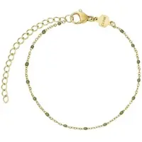Cluse - ARMBAND - ESSENTIELLE GREEN EPOXY - gold