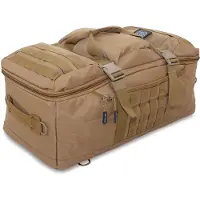 Offlander Duffel Bag & Backpack 3-in-1 54L Beige Nylon