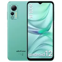 Ulefone Note 14 (64G) Handy Ohne Vertrag – Android, 6,52 Zoll Bildschirm, 4500mAh, 4GB RAM, 64GB ROM Erweiterbar, 8MP Kamera, Dual SIM, 3 Karte Slots, Face ID, GPS – Mint Grün