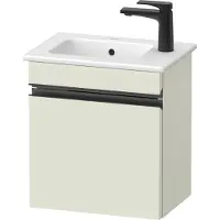 Duravit Waschtischunterschrank wandhängend Sivida 40x44,3x28,7cm, Tür, re, grün ma, Gr. sw