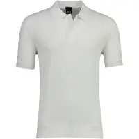 BOSS für Herren. 50553564 Pallas Poloshirt weiß (XXL), Lässig, Baumwolle, Kurzarm