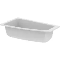 Ideal standard Raumspar-Badewanne i.life Version links 1600x900x585mm weiß 1600 x 900 x 585 mm weiß