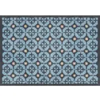 Turtle Mat Fußmatte "Parterre Blue" rechteckig 9 mm Höhe
