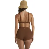Billabong Bade-Shirt "Sunrays Reese", Damen, Gr. XS, Cup B, braun (toasted coconut), Obermaterial:83% Nylon, 17% Elasthan;, Bikini-Oberteile Bade-Shirt