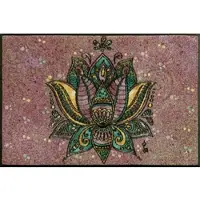 Kleen-Tex Fußmatte "Lotus Blossom" rechteckig 7 mm Höhe