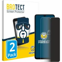 BROTECT Sichtschutzfolie für Motorola Moto G06 Anti-Spy Privacy Folie Blaulicht-Schutz