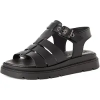 Tamaris Riemchensandale Keilabsatz, Sandalette im modischen Römersandalen-Look