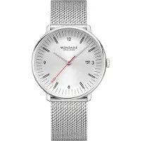 Mondaine Doppio MLE.41210.SM Herrenarmbanduhr