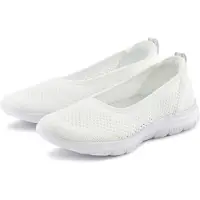 LASCANA Sneaker Ballerinas "Halbschuh, Slip-On-Sneaker," zum Reinschlüpfen VEGAN