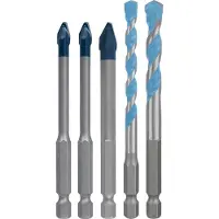 Bosch EXPERT HEX-9 Hard Ceramic & Multi Construction Bohrer-Set, 6/8 mm, 5-tlg.