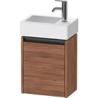 Duravit Waschtischunterschrank Ketho.2 36,4x23,8cm, An R, N Nat, 1 Tür, wandhängend