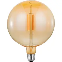 Leuchtendirekt LED Filament G180 Globe 4W = 35W E27 Gold 420lm warmweiß 2700K DIMMBAR
