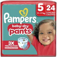 Pampers Baby Dry Pants Gr.5 Junior 11-17kg Single Pack Windeln 24 St