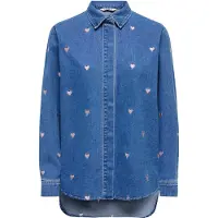 ONLY Jeans-Hemd in Blau - XL