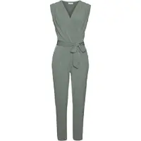 LASCANA Overall aus knitterfreier Ware, eleganter Jumpsuit in Wickeloptik, bügelfrei