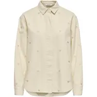 ONLY Bluse in Beige - L