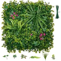 Vevor Künstliche Hecke 50x50 cm 12-tlg. Set