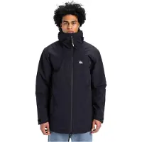 Quiksilver Overcast 3k Parka Schwarz L Mann Schwarz L
