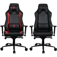 AROZZI Vernazza SoftPU Gamingstuhl - Schwarz/Rot