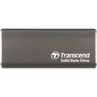 Transcend ESD265C, 2 TB, USB Typ-C, 3.2 Gen 2 (3.1 Gen 2), 1050 MB/s, 10 Gbit/s, Grau