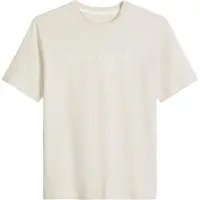 Marc O'Polo T-Shirt "T-Shirt T-Shirt Short Sleeve 1er Pack", Herren, Gr. L, beige (beigegrau (grau silk)), Obermaterial: 100% Baumwolle CO., Shirts T-Shirt