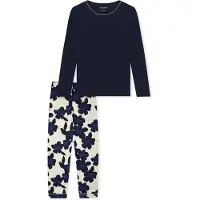 Schiesser Damen Pyjama ComfortSchlafanzug, Pyjama Set, Nachtwäsche