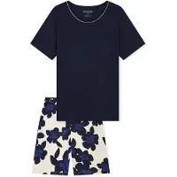 Schiesser Damen Pyjama ComfortSchlafanzug, Pyjama Set, Nachtwäsche