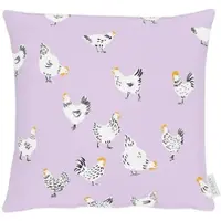 Apelt Dekokissen "3102", lila (lila, mauve, bedruckt), B:40cm H:0,5cm L:40cm, Bezug: 75% Baumwolle, 25% Polyester, Dekokissen_Sitzkissen_Kissenhüllen, Dekokissen