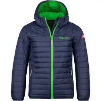TROLLKIDS Ultra-light polyfiber jacket Kids Eikefjord Jacket navy/bright green (463-100)