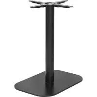 Bolero Tischfuß aus schwarzem Gusseisen 420x600x720mm
