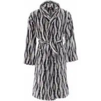 Innate Bademantel Ripple Dark Hooded-L