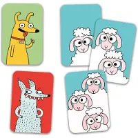 Djeco Kartenspiele Swip'Sheep (mult)