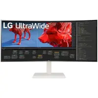 LG 38BR85QC-W, 96,5 cm (38"), 3840 x 1600 Pixel, UltraWide Quad HD+, LCD, 1 ms, Weiß