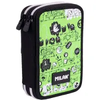 Milan Schultasche Tandem 2 – mit 2 Reißverschlüssen