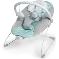Ingenuity Babywippe , Beruhigende Vibrationen , Spielbogen mit 2 Plüschtieren , Abnehmbare Kopfstütze