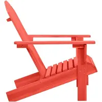 vidaXL "Winterschlussverkauf "Outdoor-Stuhl/Picknickstuhl - Adirondack-Gartenstuhl Massivholz Tanne Rot - 69,5x86,5x89,5 cm NeuMöbel 7929161