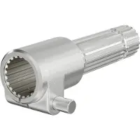 Wiltec Zapfwelle, PTO 160 mm Buchse mit Keilwellenaufnahme 1 3/8" Z21 für Ausgangswelle 1 3/8" Z21 Traktor