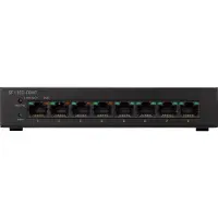 Cisco Small Business SF110D-08HP, Unmanaged, L2, Fast Ethernet (10/100), Vollduplex, Power over Ethernet (PoE)