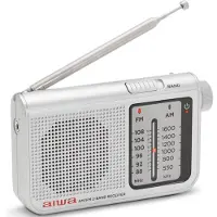 Aiwa RS-55SL, Persönlich, Analog, AM, FM, 88 - 108 MHz, 530 - 1600 kHz, 5,7 cm