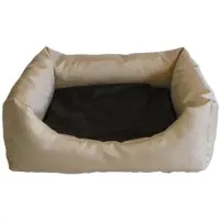 4myBaby GmbH Best For Pets Orthopädisches Hundebett 40x50cm Easy Beige-Braun Hundekissen Ortho-Medic VISCO Kissen