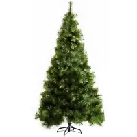 Northio Künstlicher Weihnachtsbaum 2,1 M Christbaum Tannenbaum 505 Äste Dichte Zweige Einfacher Aufbau Authentischer Christbaum Mit Metallständer