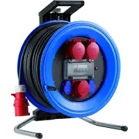 Hedi Kunststoff-Kabeltrommel Professional Plus Ø 450 mm, 32A-Ausführung - K4252012I4